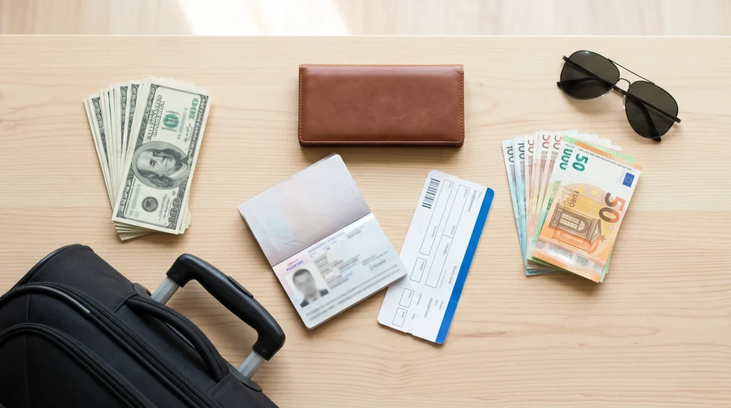 Comprar dólares y euros para el mismo viaje, cómo repartir el efectivo sin perder en la doble conversión