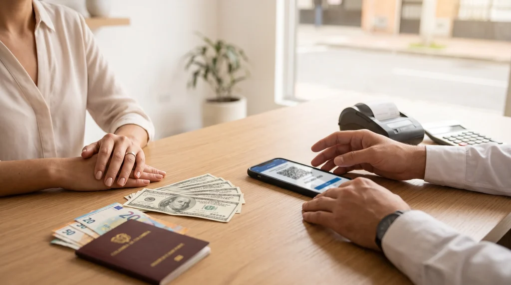 Qué puedes hacer en un establecimiento de cambio de divisas qué no está autorizado