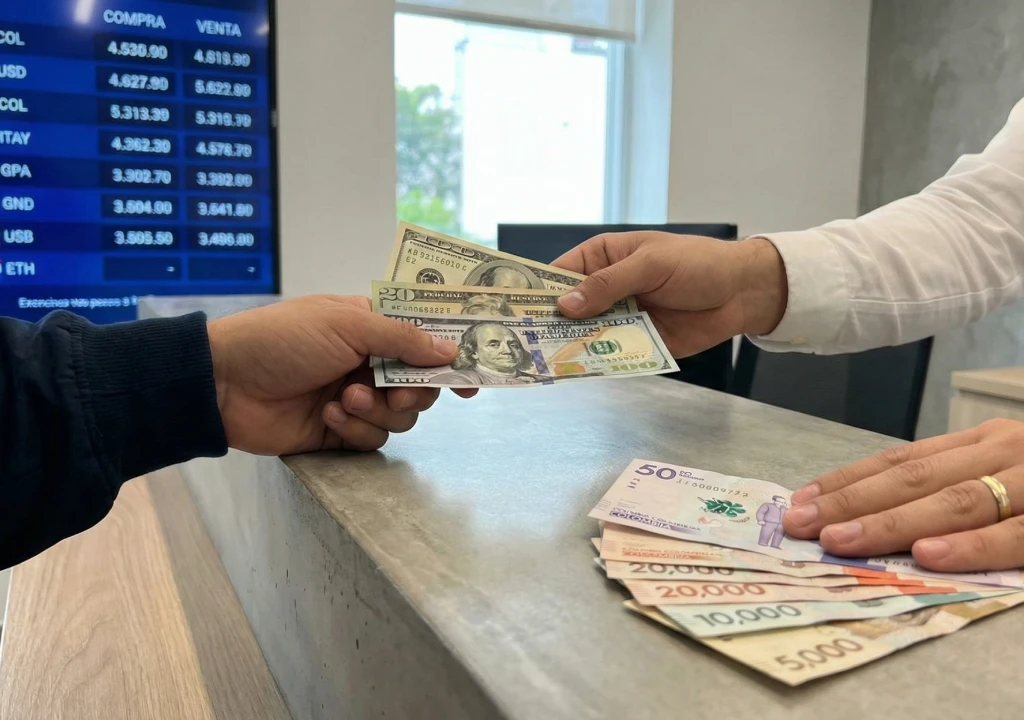 Tasa de compra y venta dólar