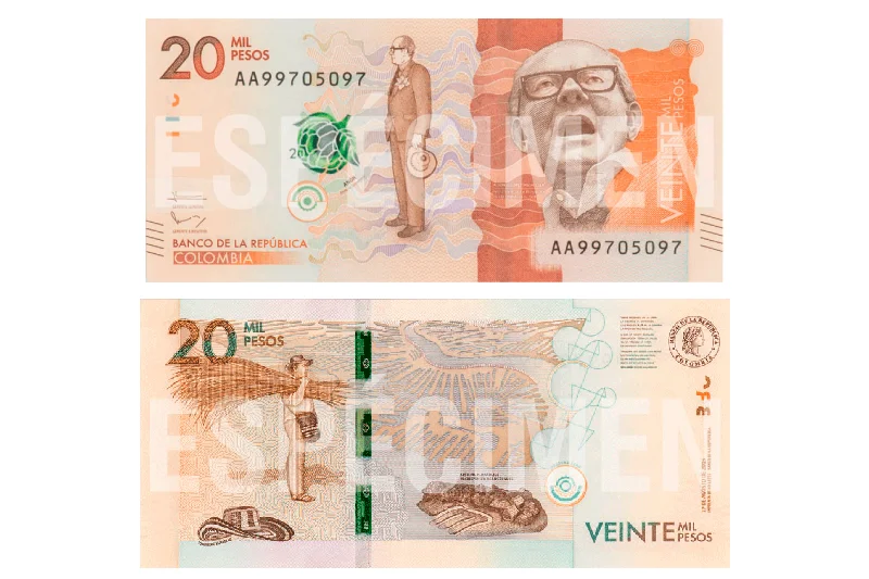 Pesos colombianos 