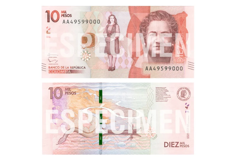 Pesos colombianos 