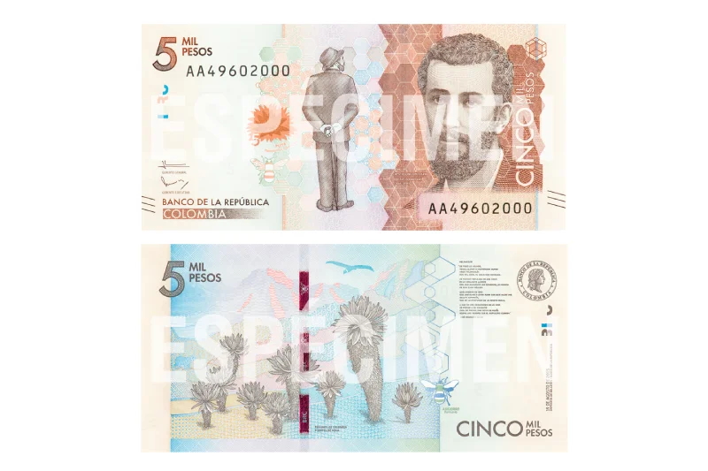 Pesos colombianos 