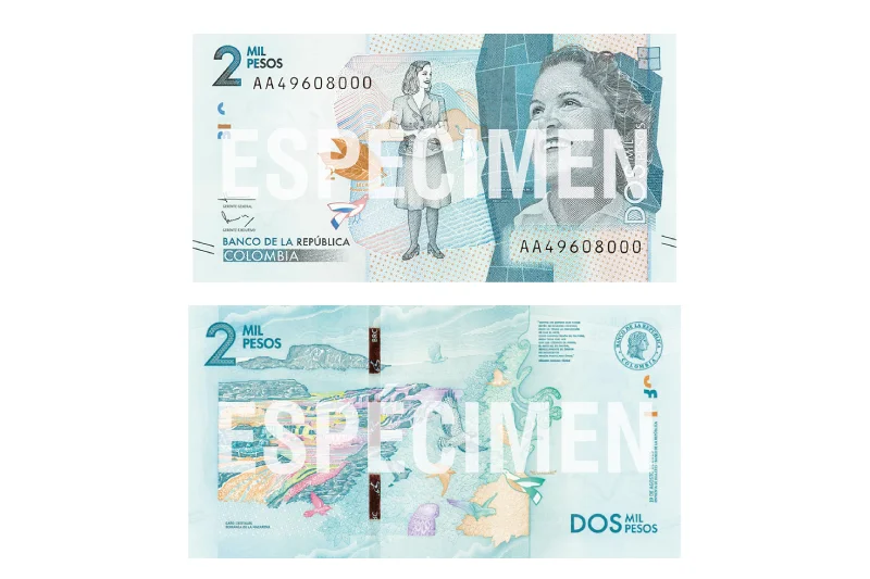 Pesos colombianos 